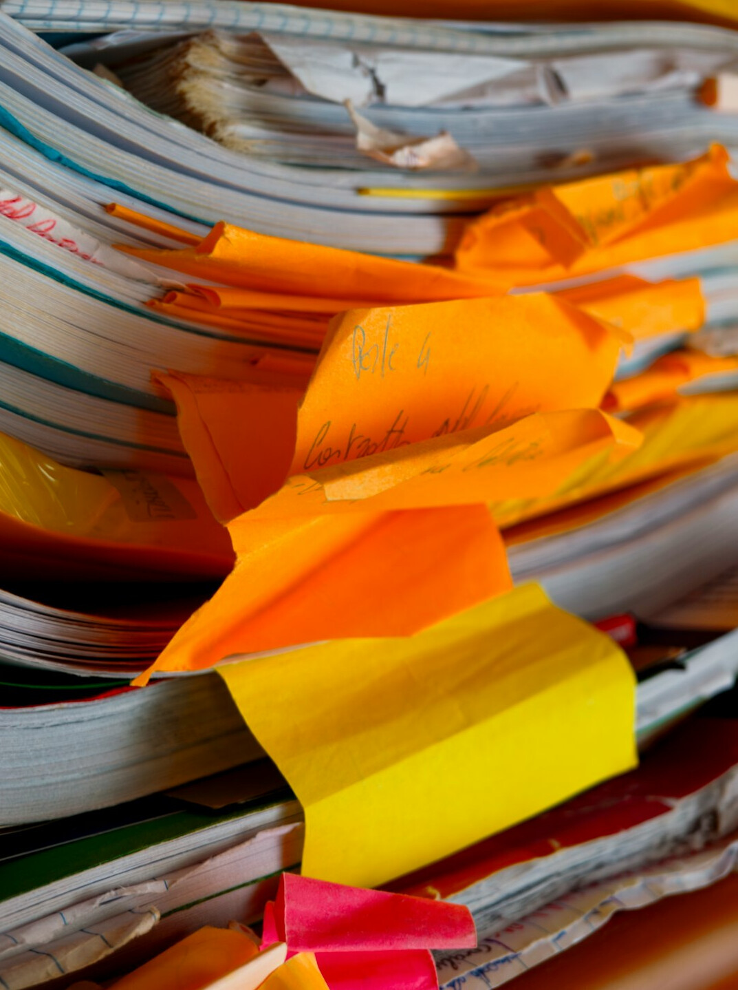 confidential files in office