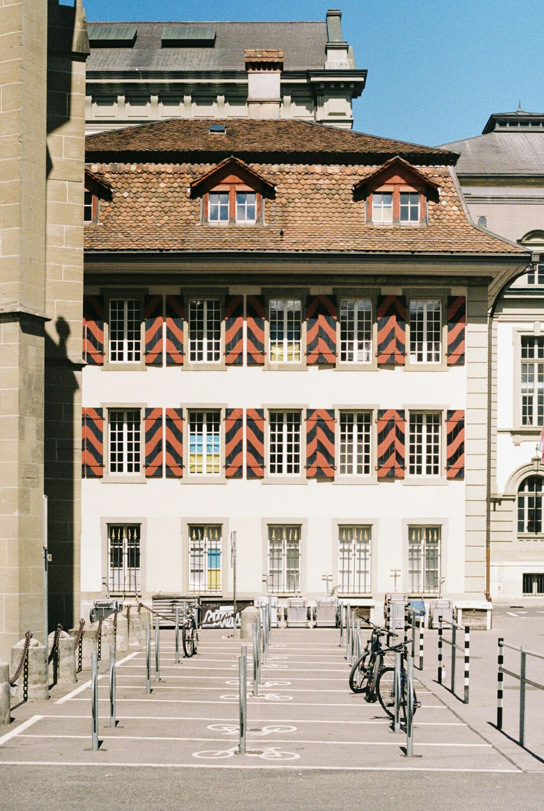 swiss bank building exterior