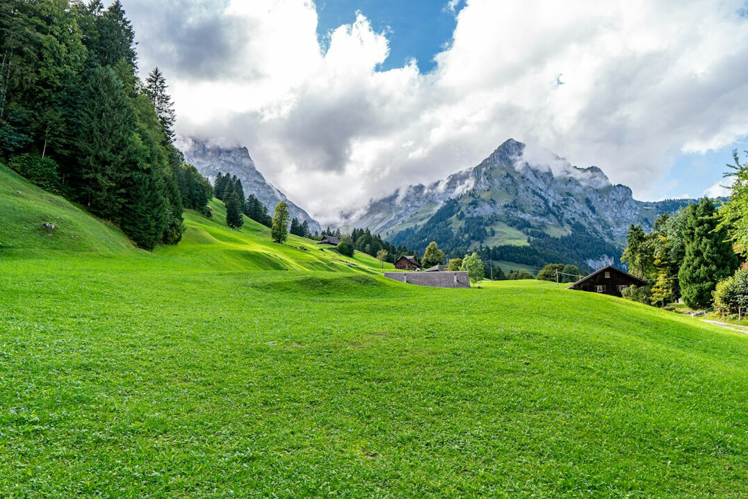 swiss alps landscape