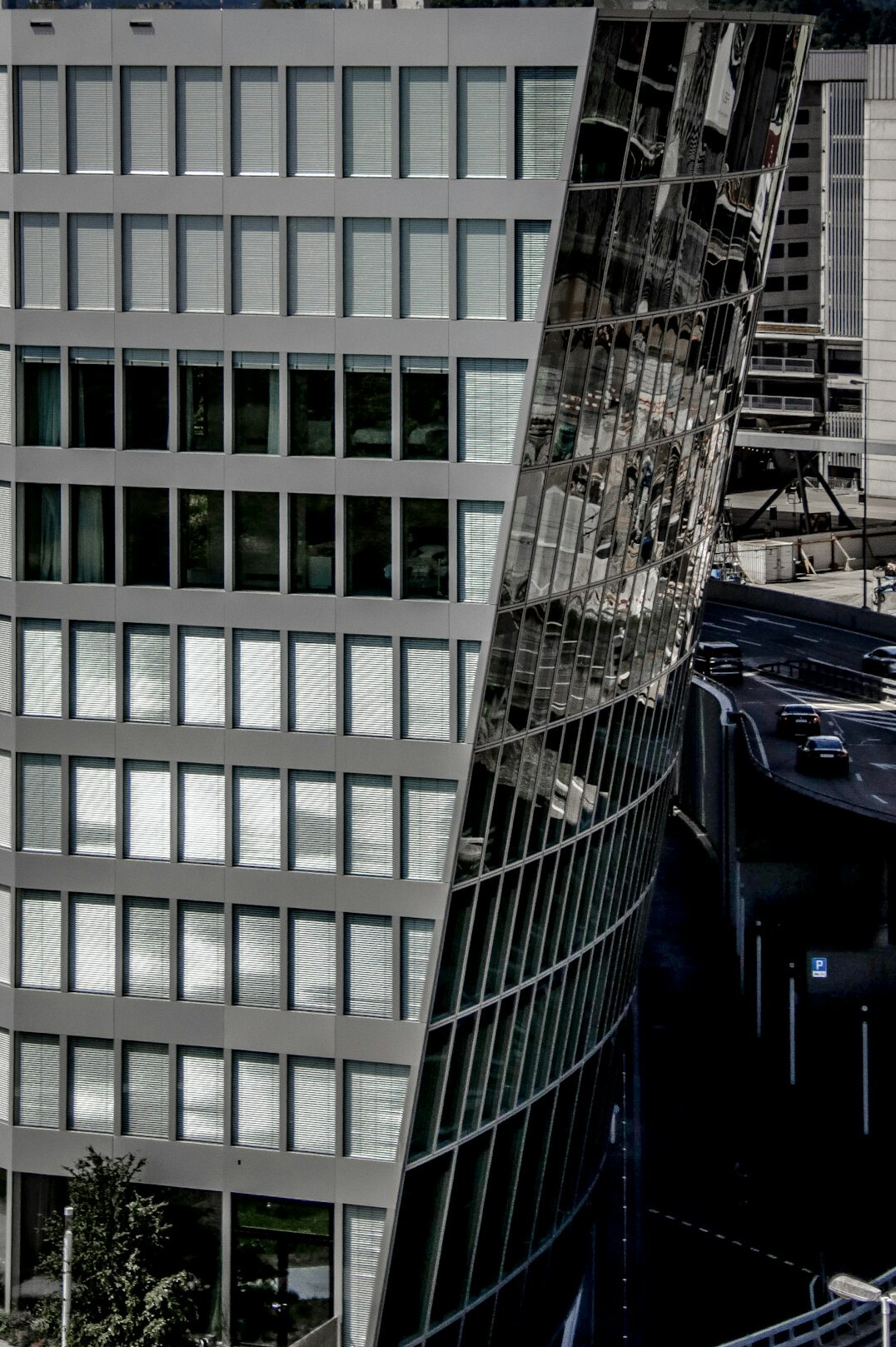 swiss corporate building exterior
